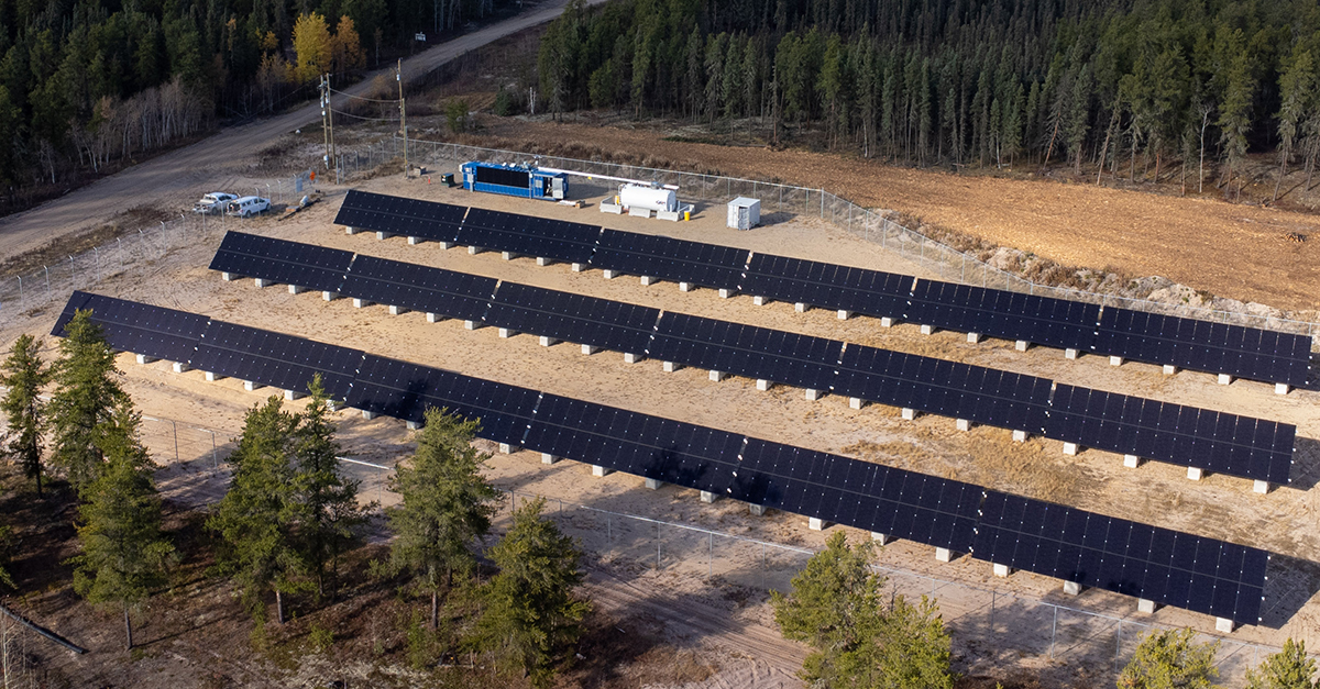 Descharme Lake Microgrid