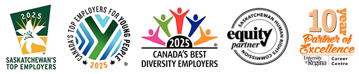 Employer award logos