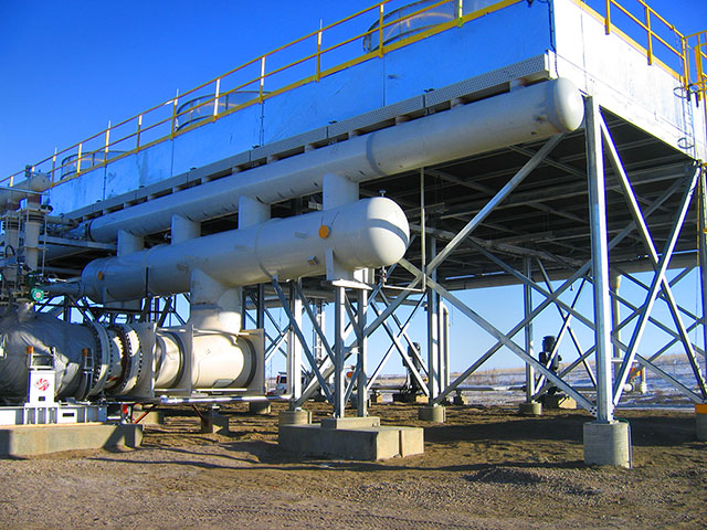 Outside Kerrobert facility